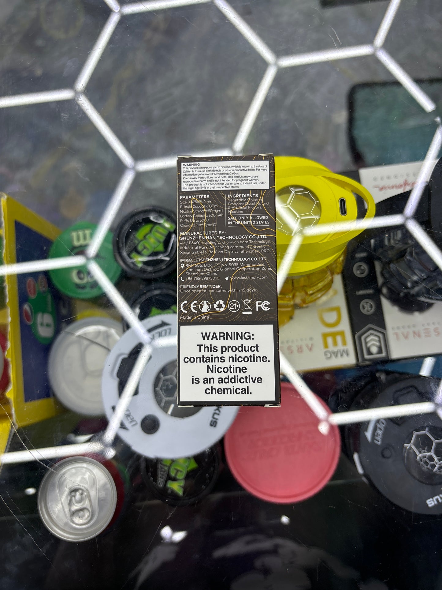 Lost Mary ginger beer