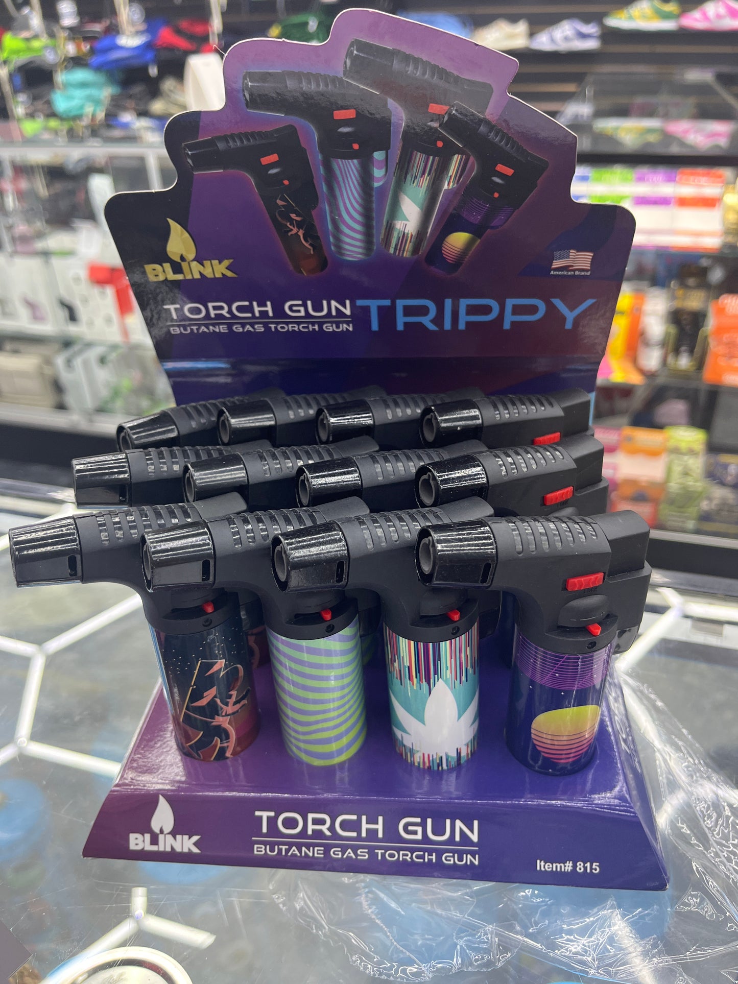 Trippy torch gun