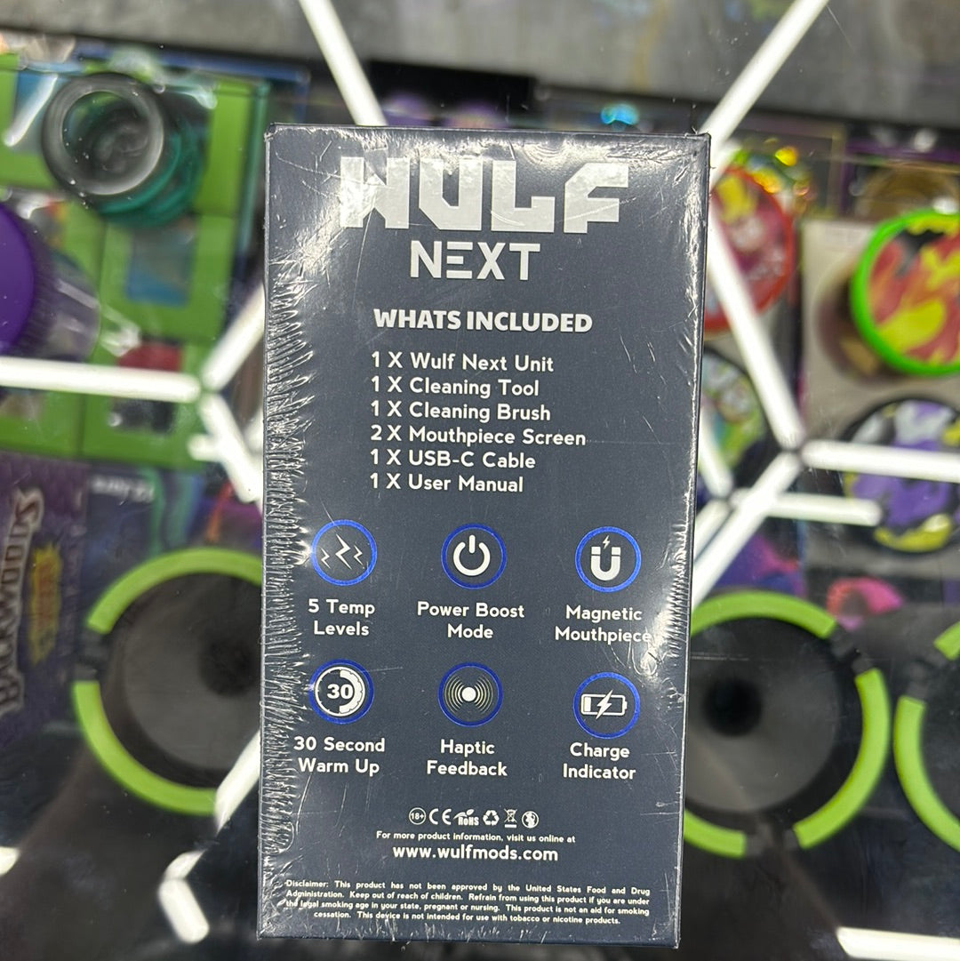 Wulf next dry herb vaporizer blue