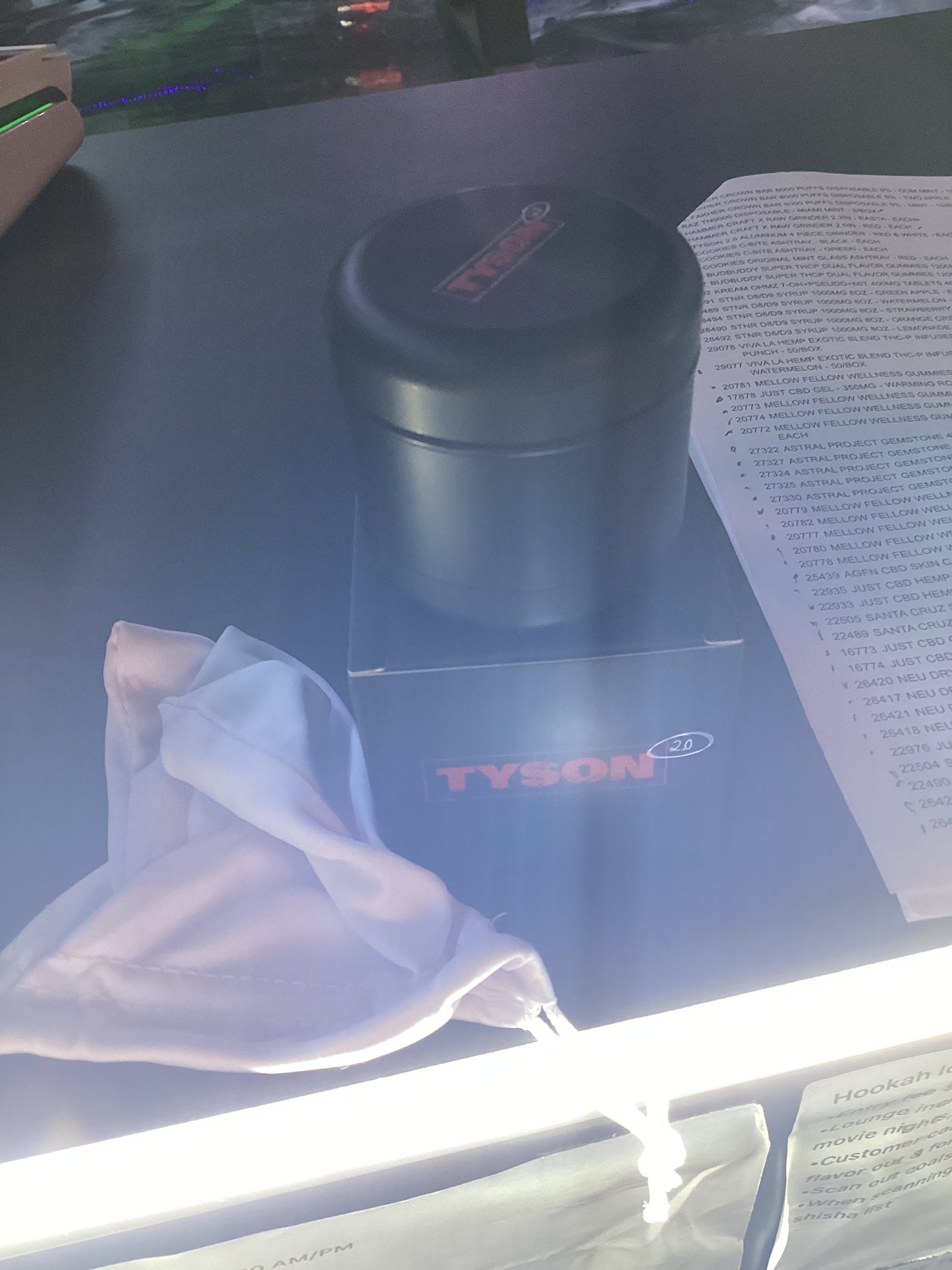 Tyson 2.5 in aluminum 4 piece grinder