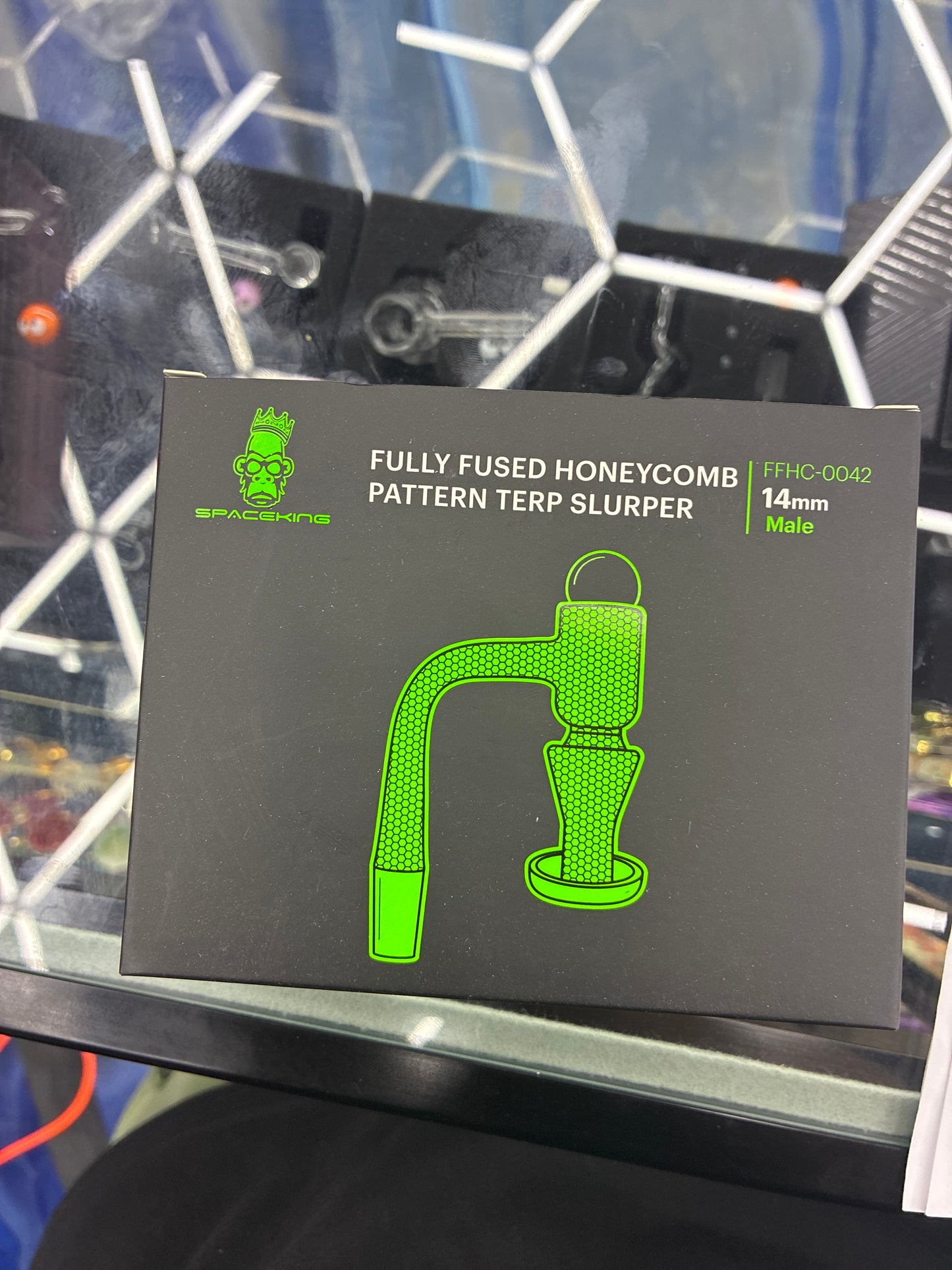 Space king fully fused honeycomb terp slurped