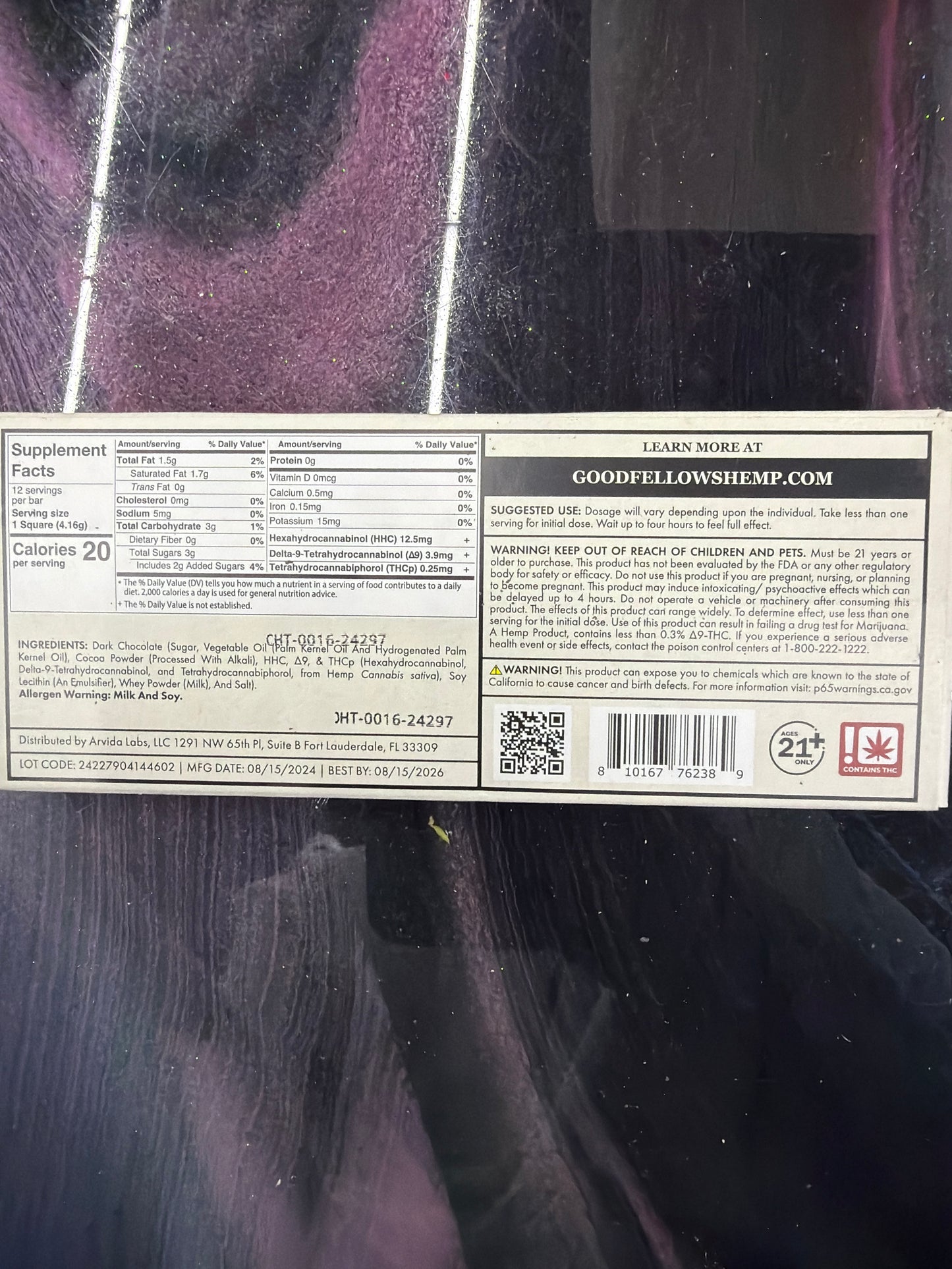 Good Fellows Dark Chocolate
