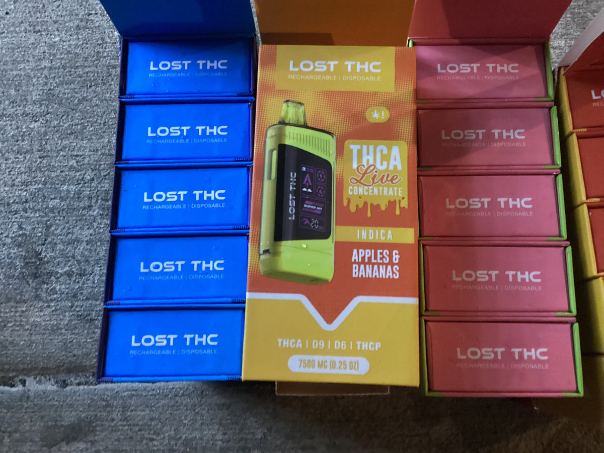 Lost thc thca live concentrate 7.5g apples and banana indica