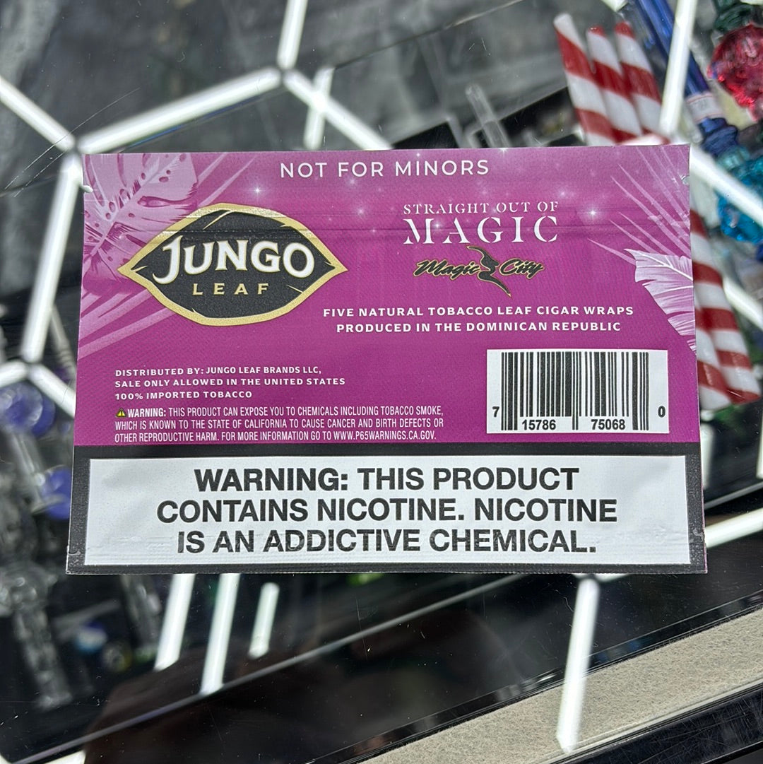Jungo leaf x magic city, magic cream five wraps per pack