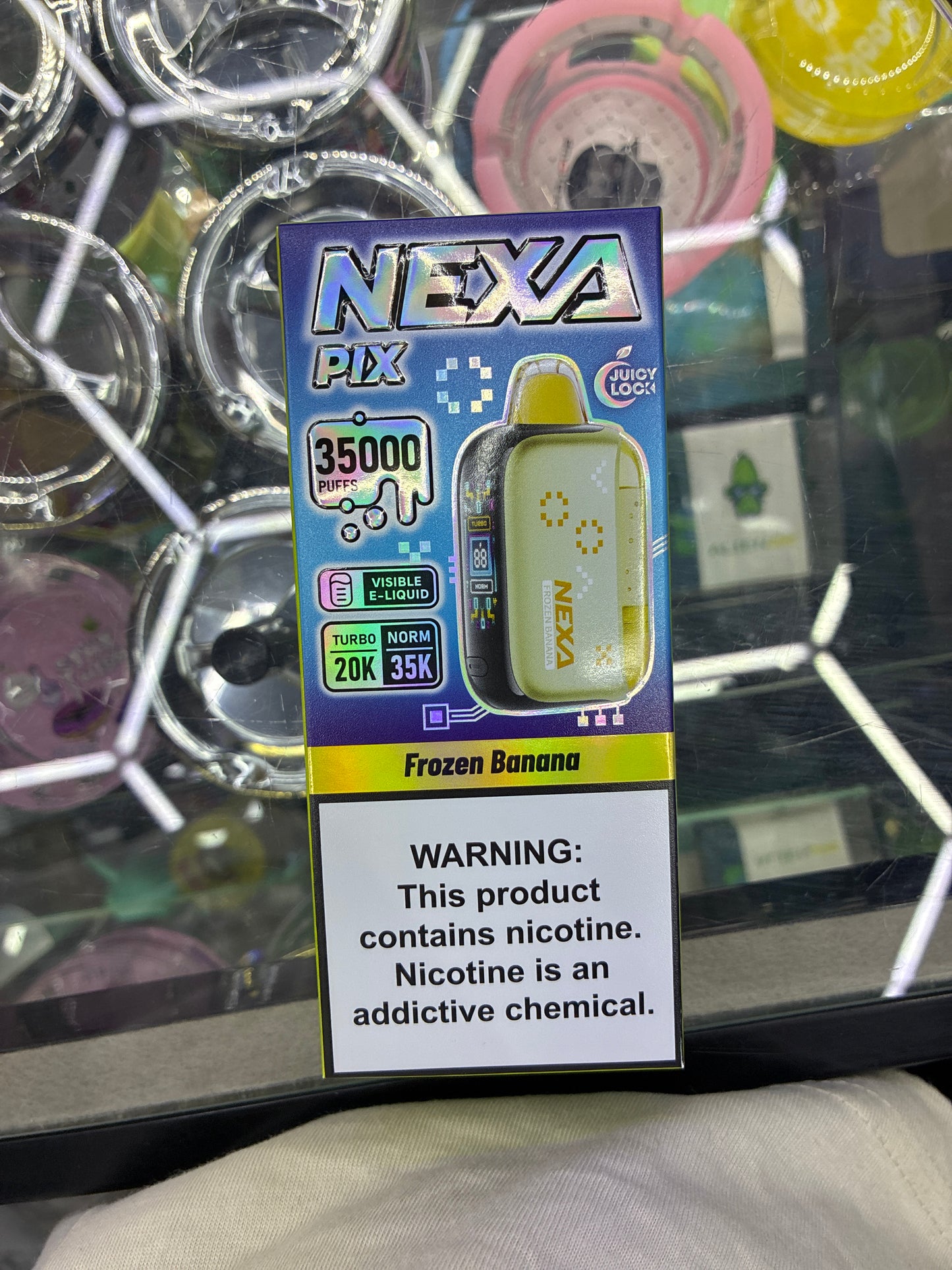 Nexa pix 35k puffs frozen banana