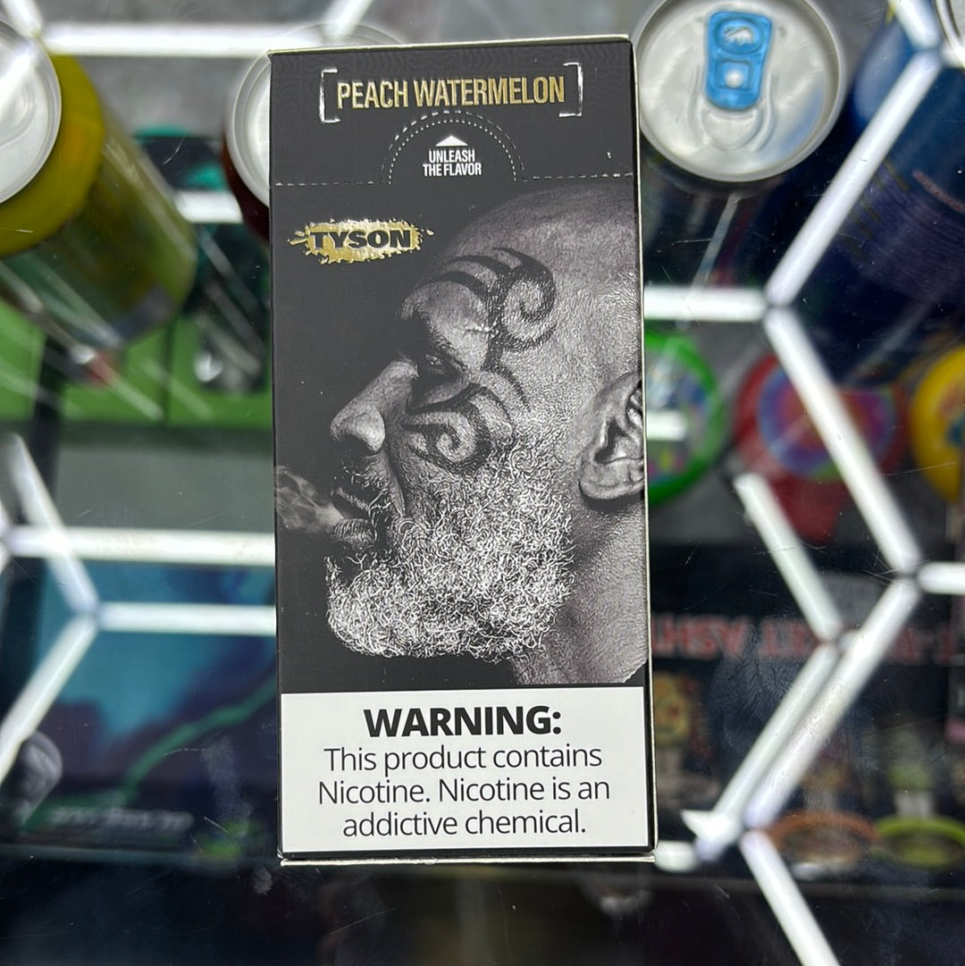 Tyson 15,000 hits iron mike peach watermelon