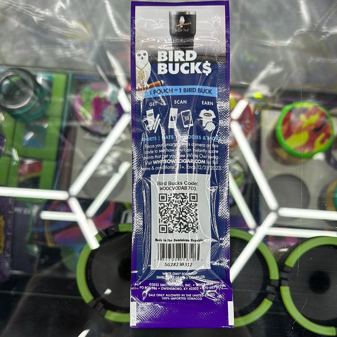 White owl swirl limited, edition, triple grape cigars