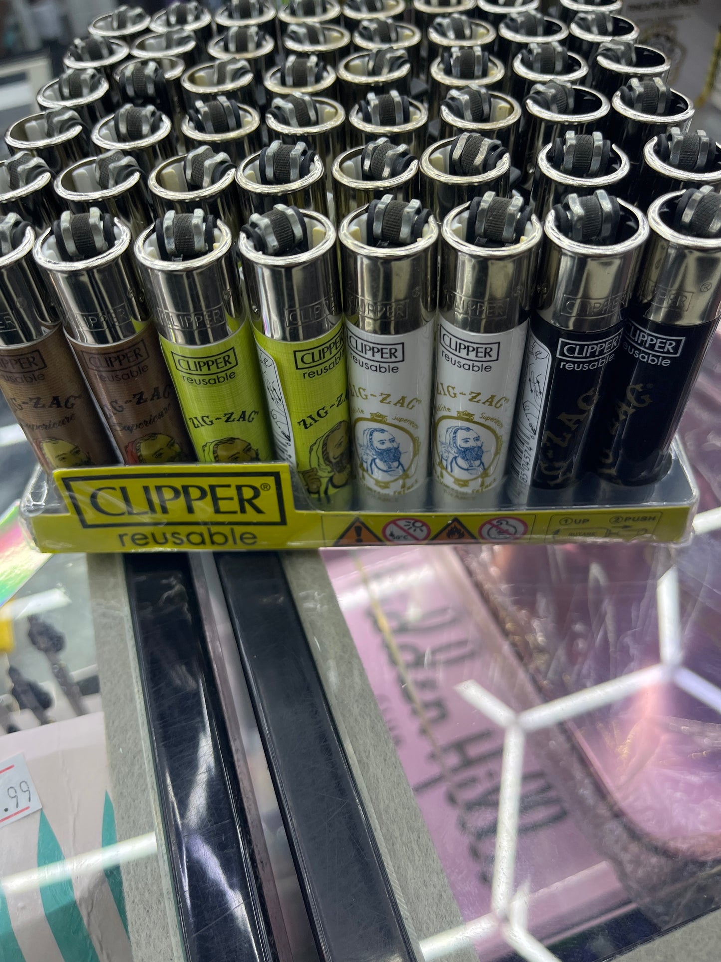 Clipper zig zag design