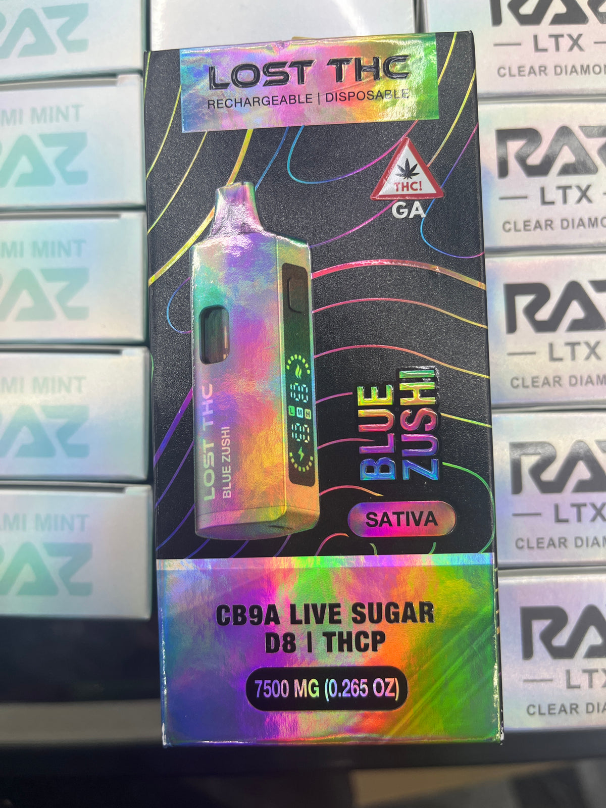 Lost thca blue zushi sativa 7.5 G