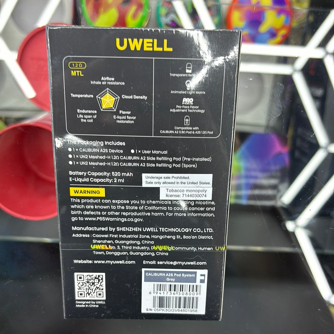 Uwell caliburn black