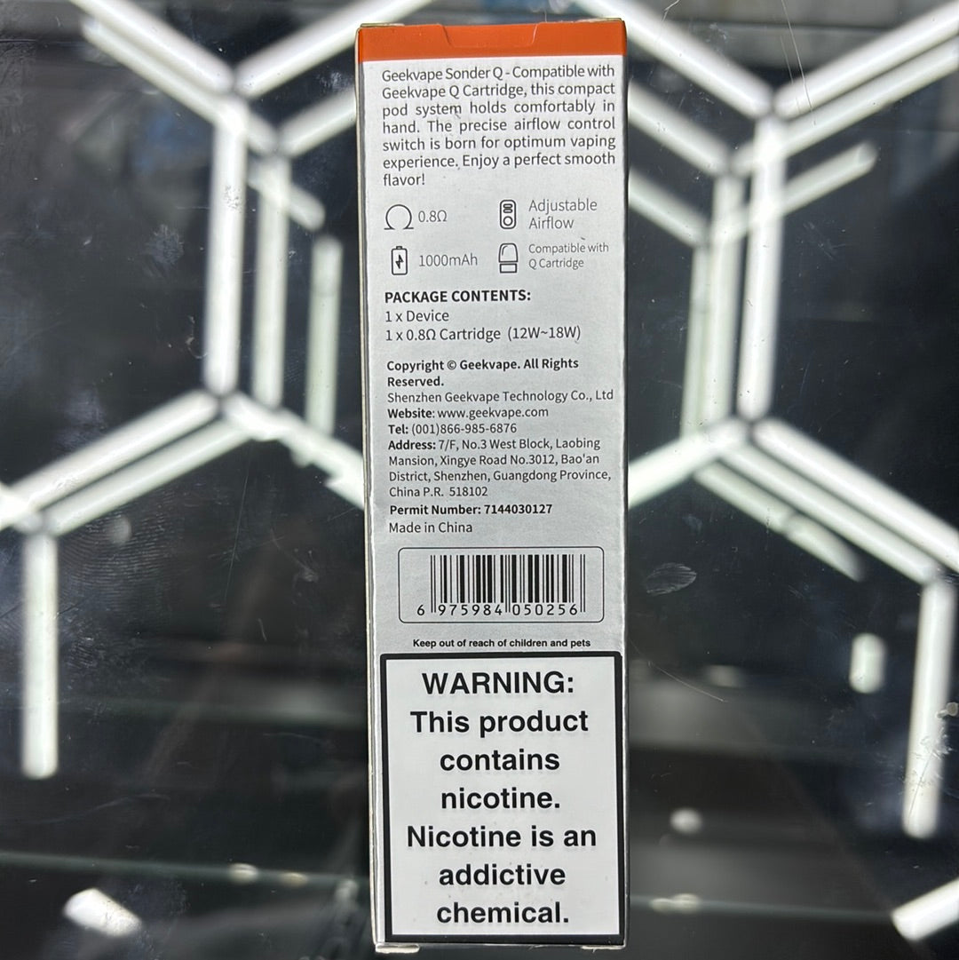 Geek vape qpod wonder q white