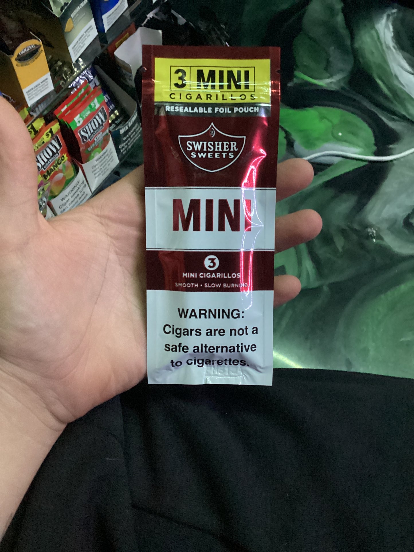 Swisher sweets mini classic 3mini cigarillos