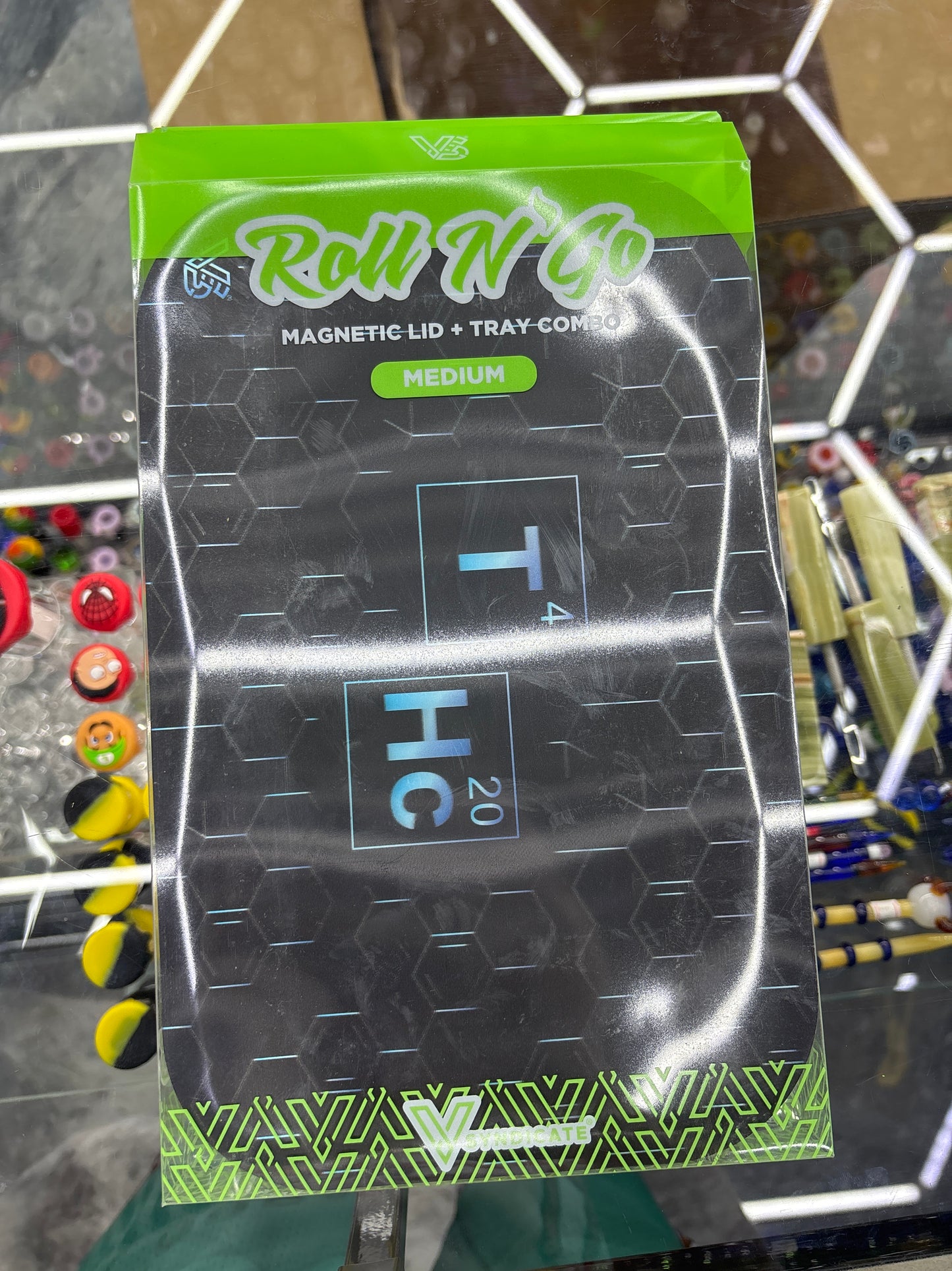 Roll n go mini magnetic lid plus tray combo medium