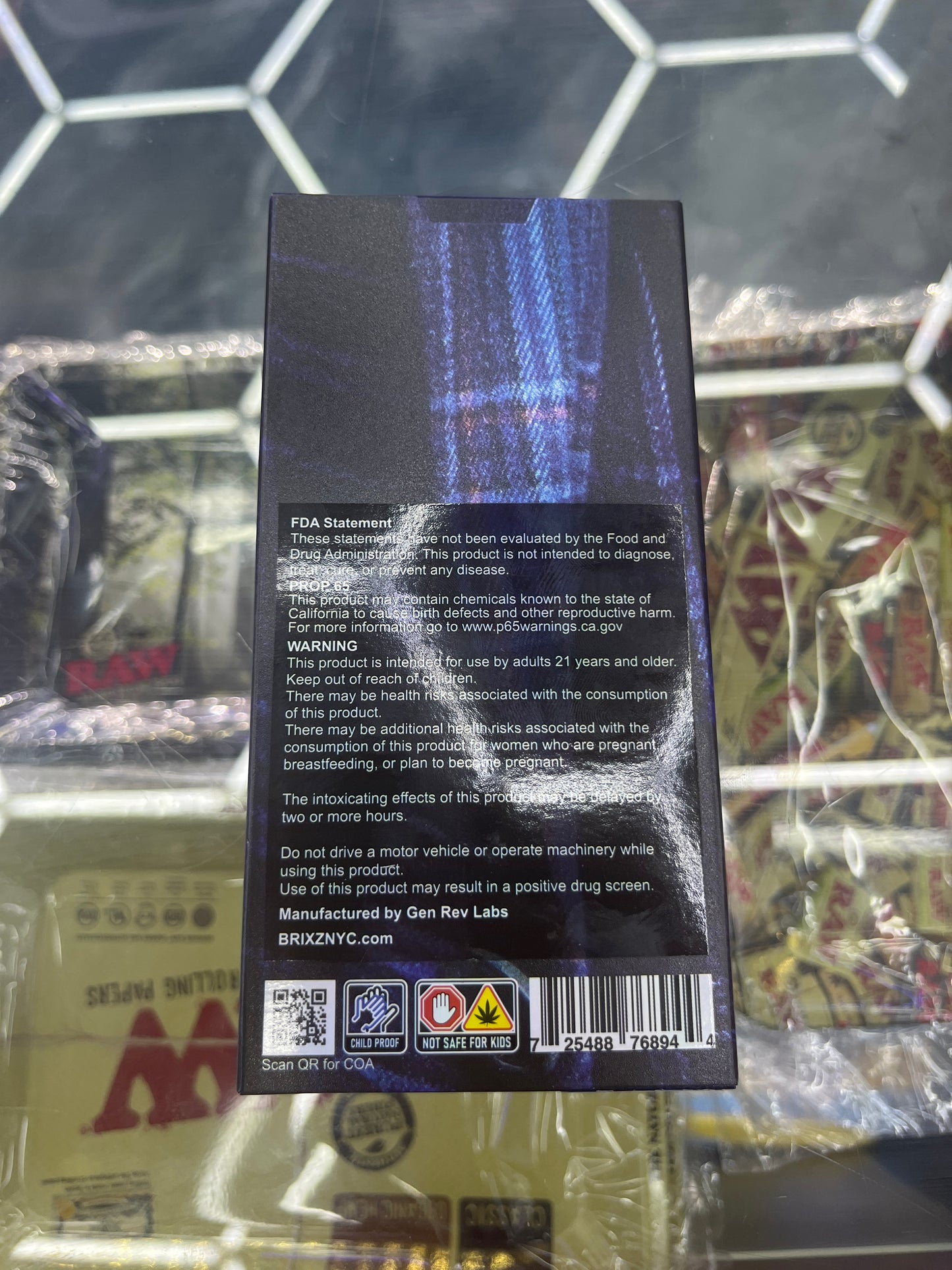 Brixz nyc bespoke trainwreck hybrid 2000mg