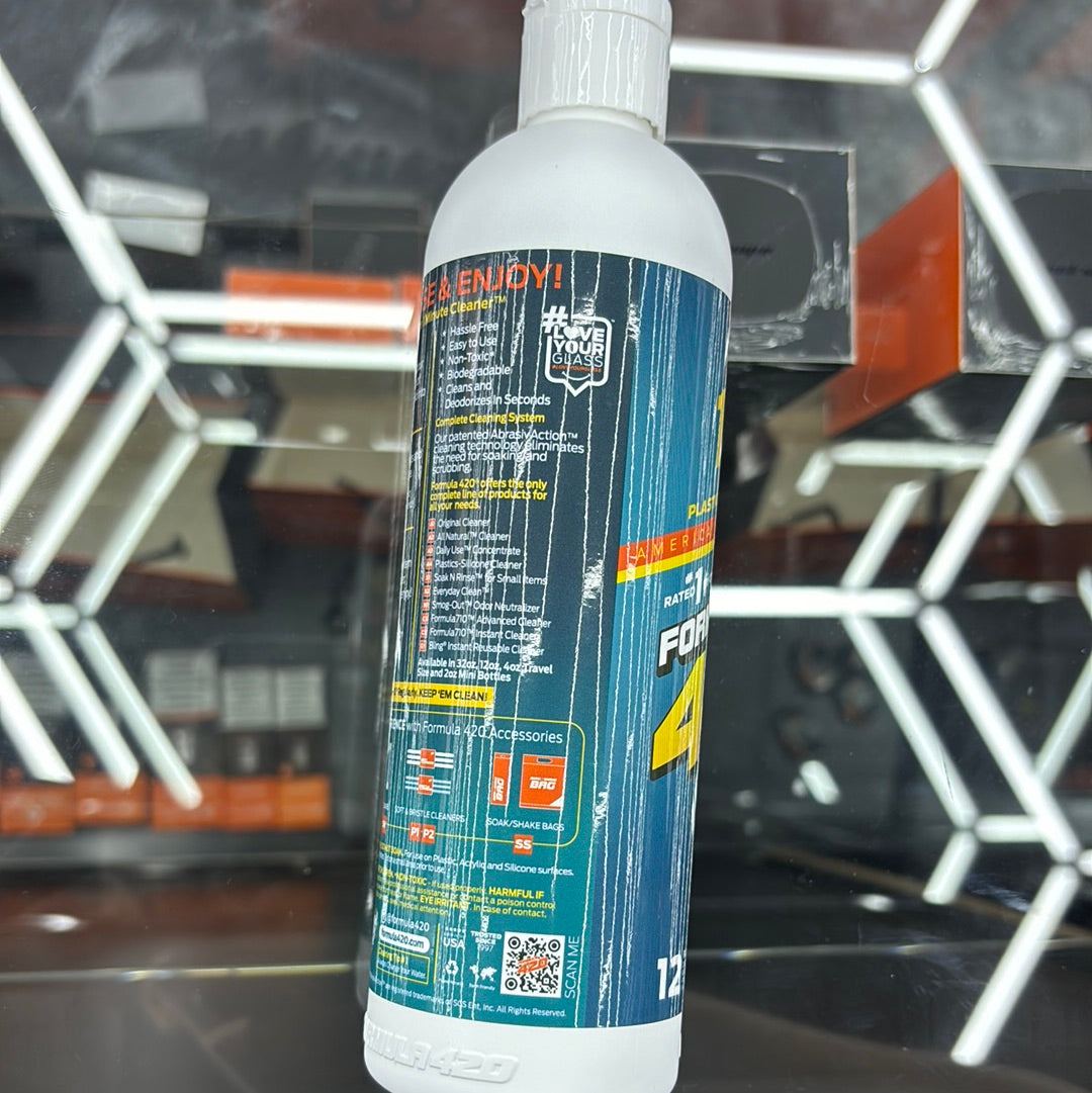 Formula for 20 plastics cleaner