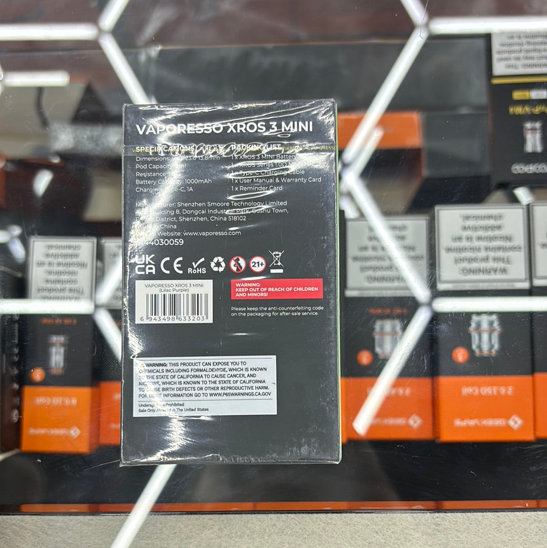 Vaporesso xros 3 mini purple