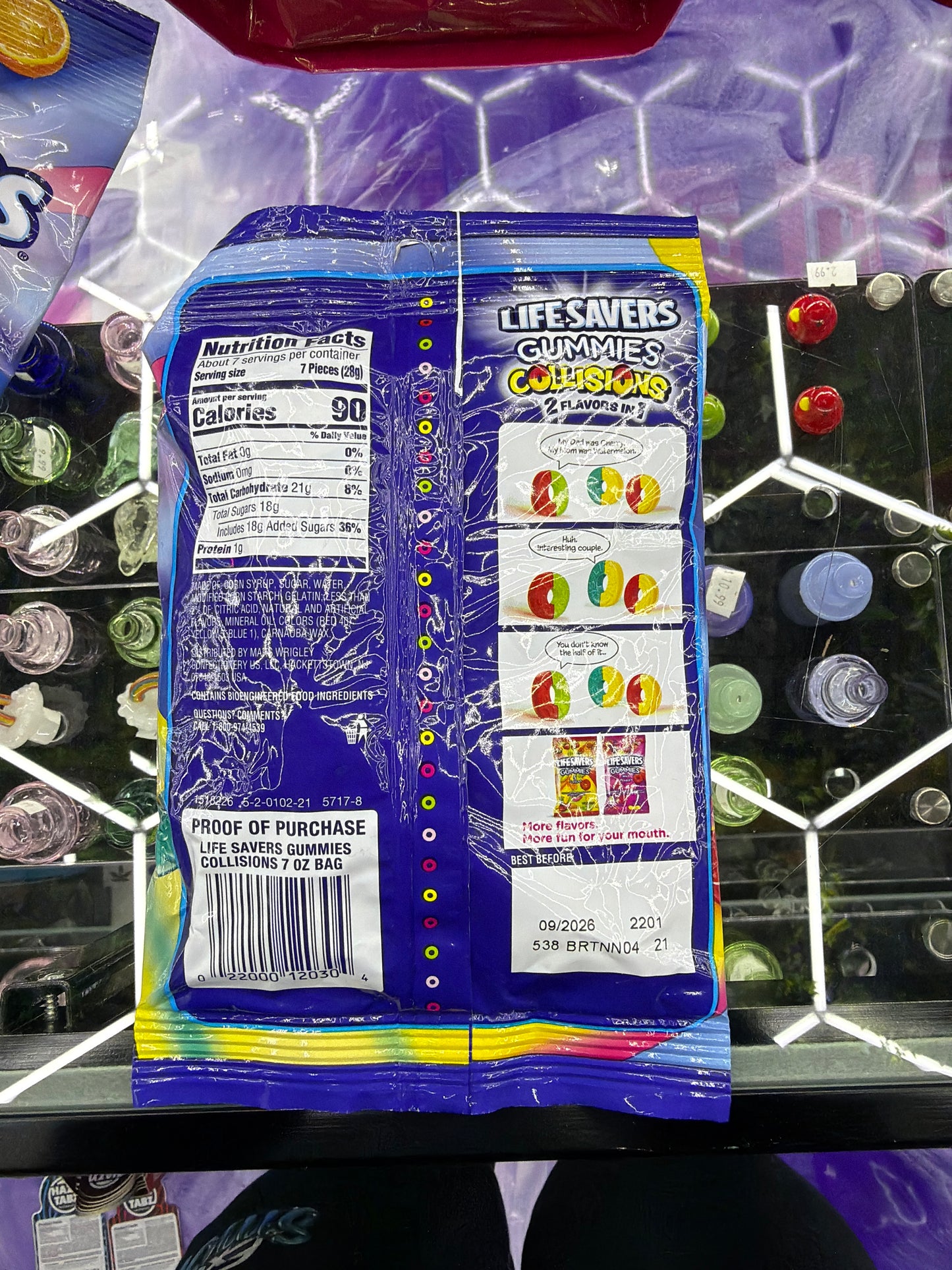 Life Saver Gummies Collisions