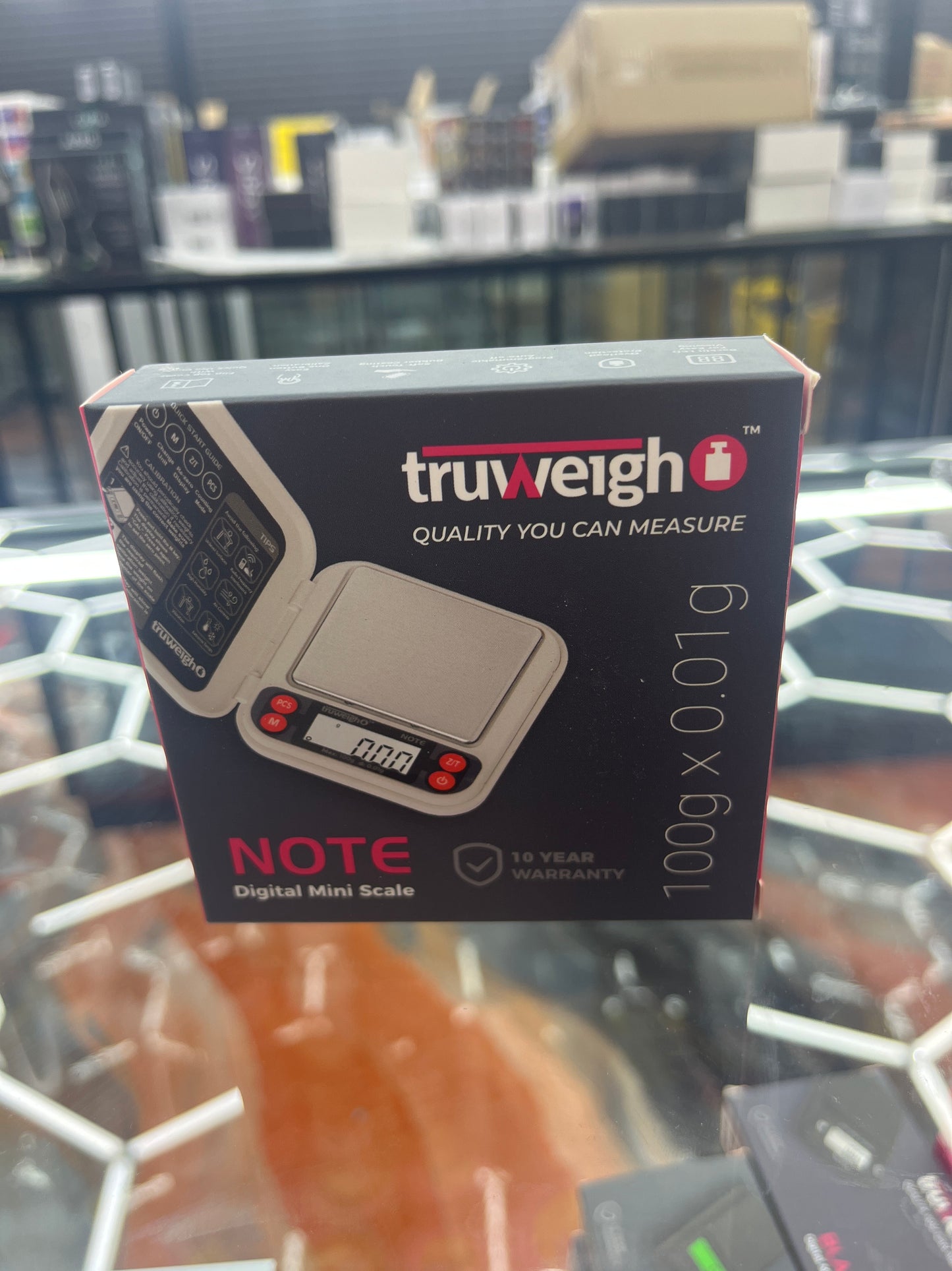 Truweigh note 100gx0.01g white