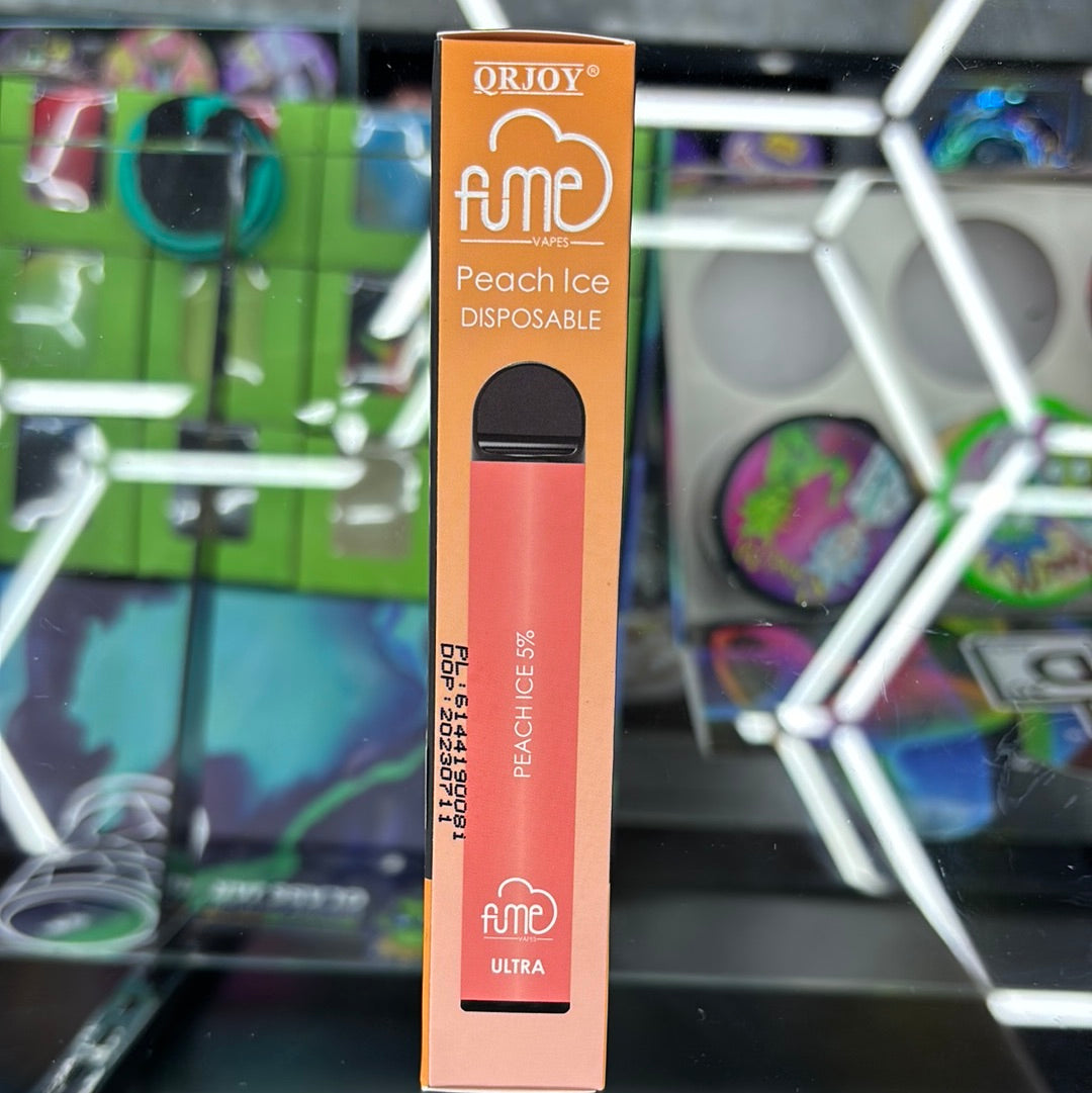 Fume ultra peach ice disposable