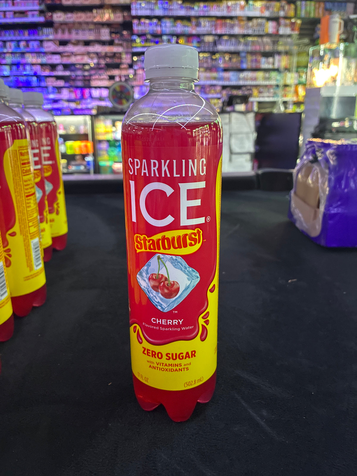 Sparkling ice 17floz starburst cherry