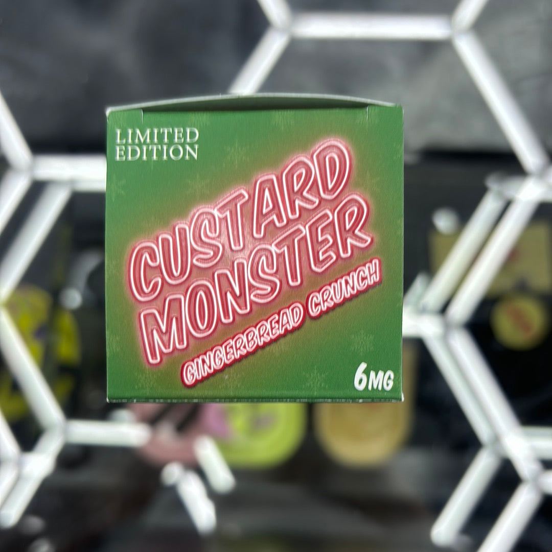 Custard monster, gingerbread crunch 6mg