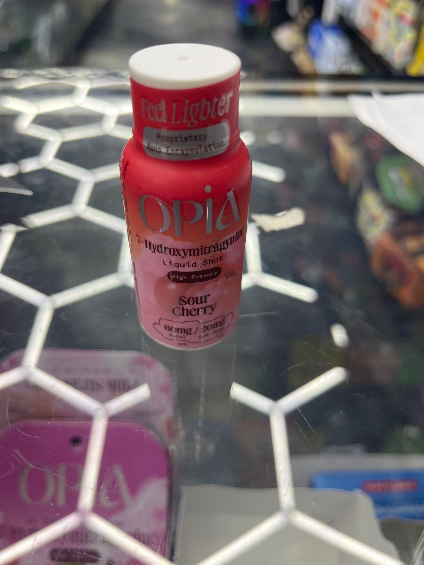 Opia sour cherry liquid shot high potency 60mg