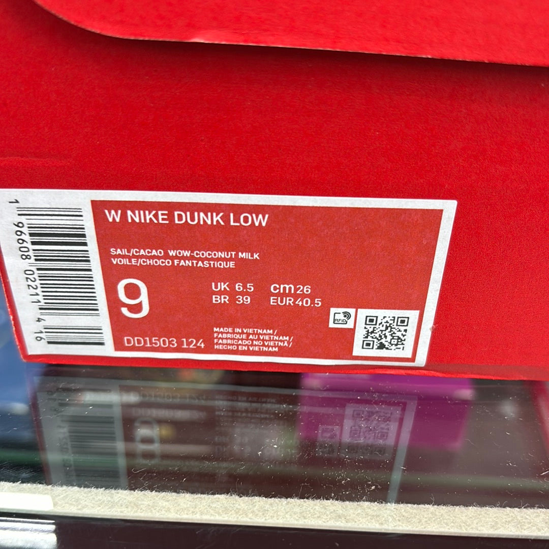 Nike dunk low sale/CACAO wow coconut milk
