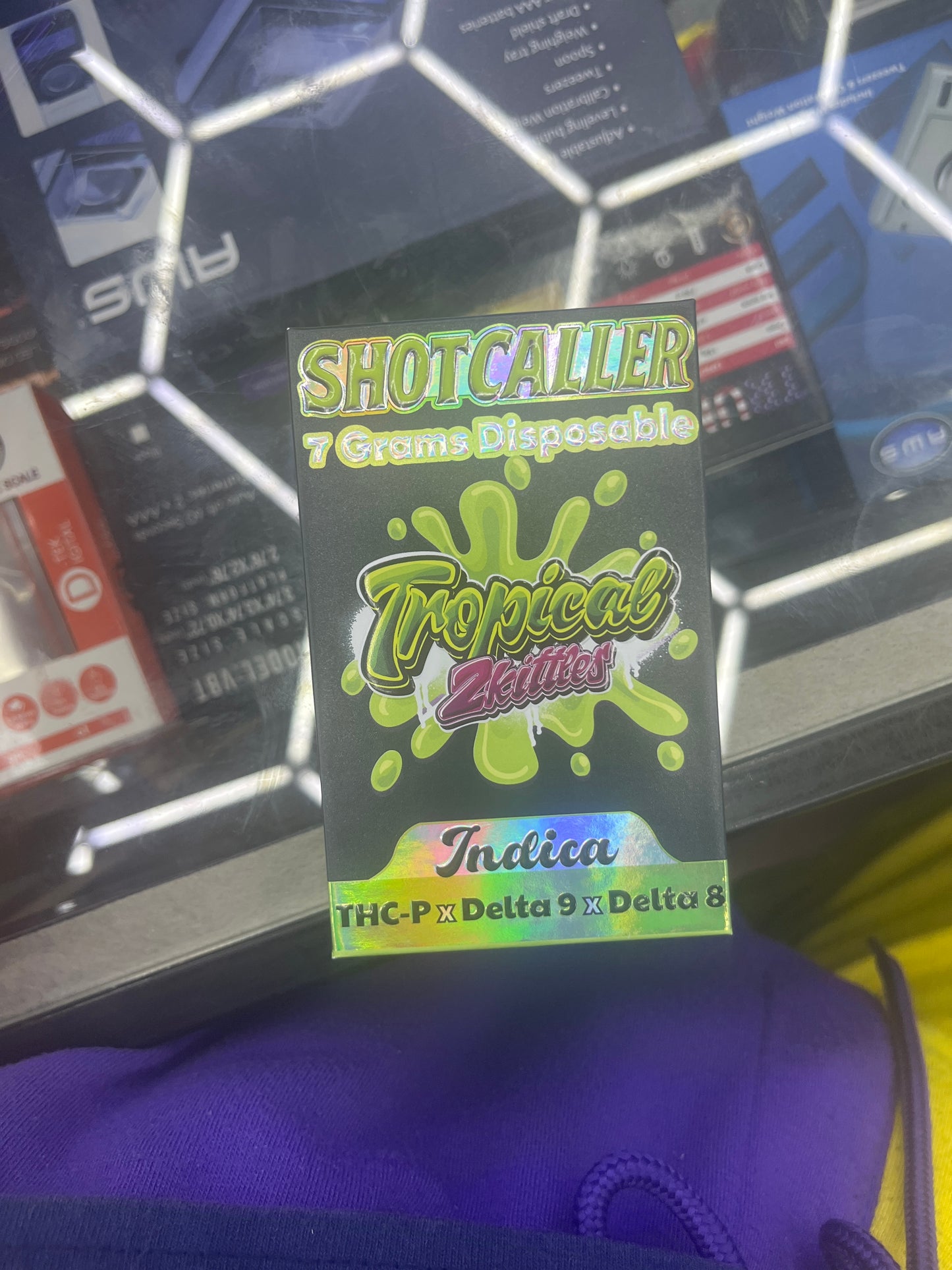 SHOTCALLER 7g dispo tropical skittlez indica