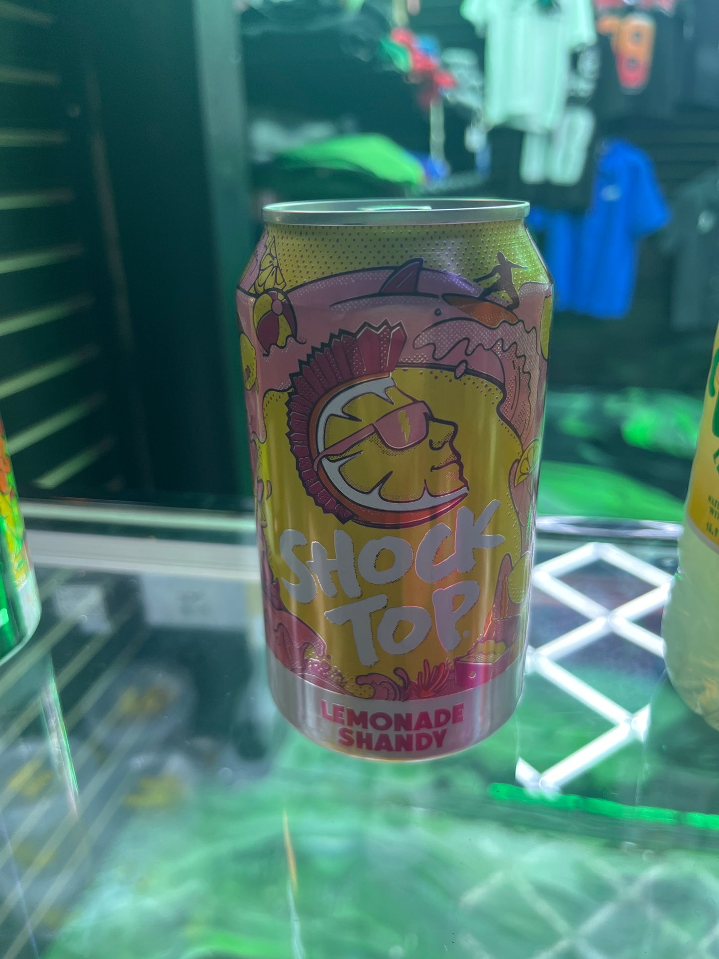 Shock top lemonade shandy