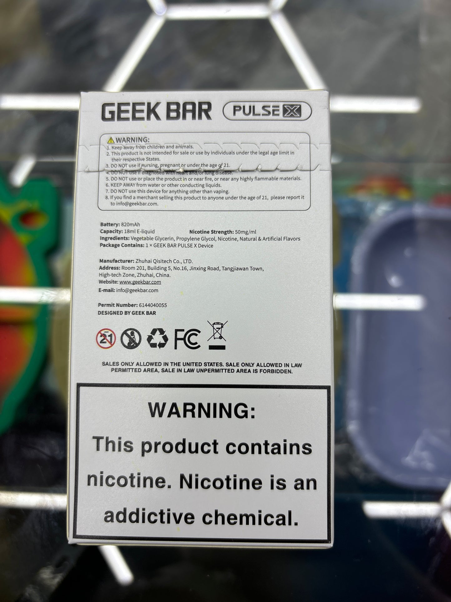 Geek bar pulse x grapefruit refresher