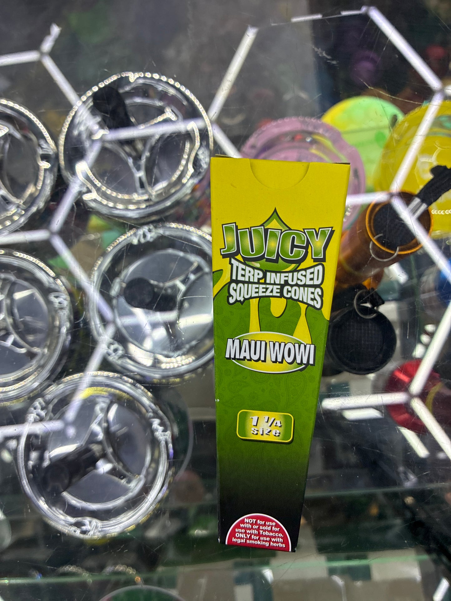 Juicy j terp infused squeeze cones Maui Wowi 6pck 1 1/4 size