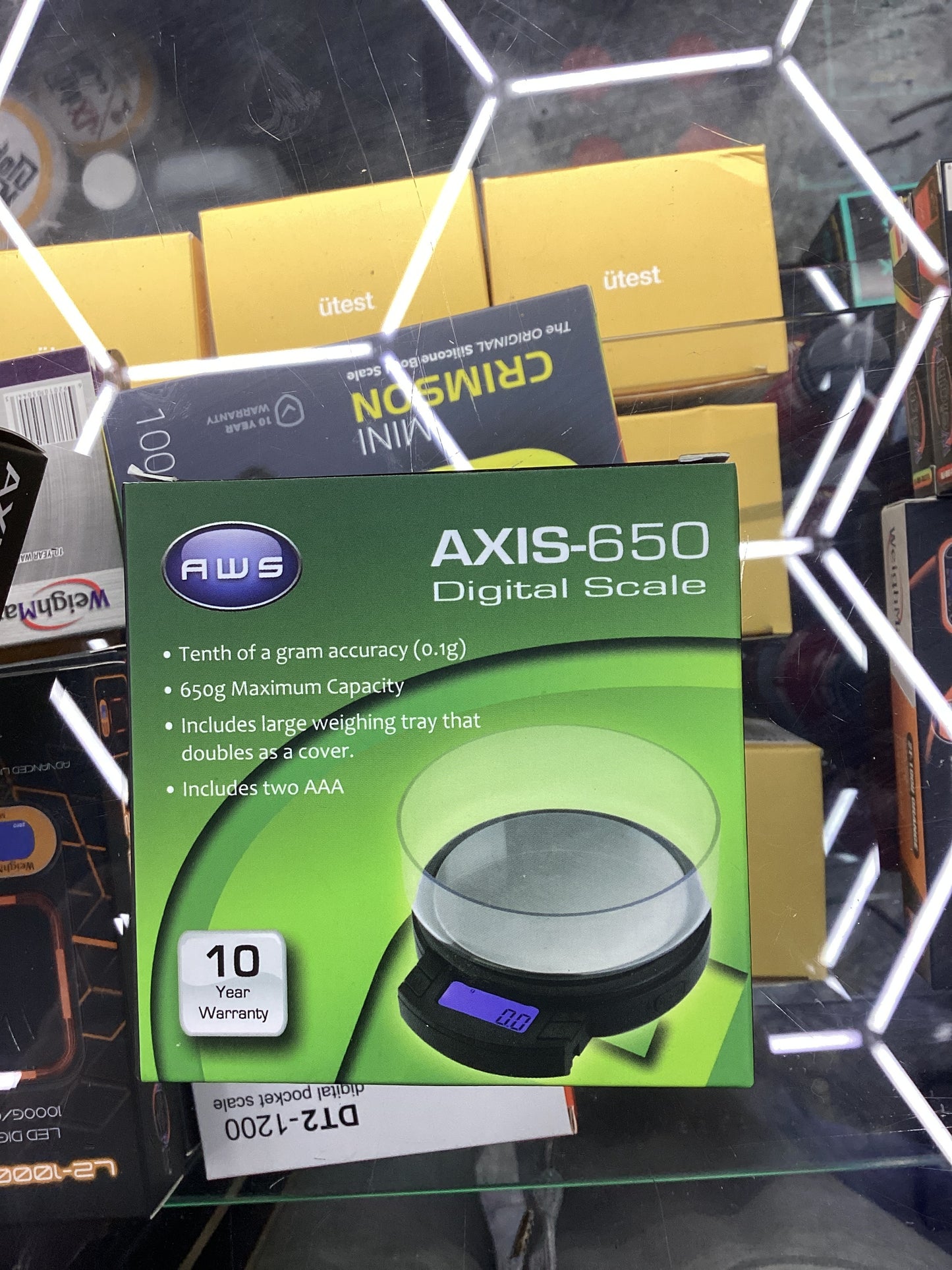 Axis-650 digital scale