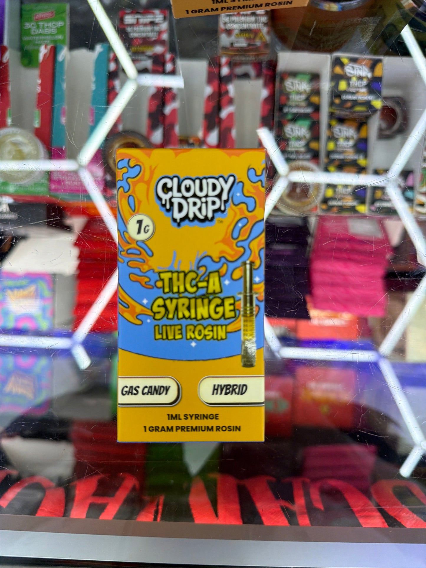 Cloudy Drip Thc-a Syringe live rosin 1g Gas Candy Hybrid