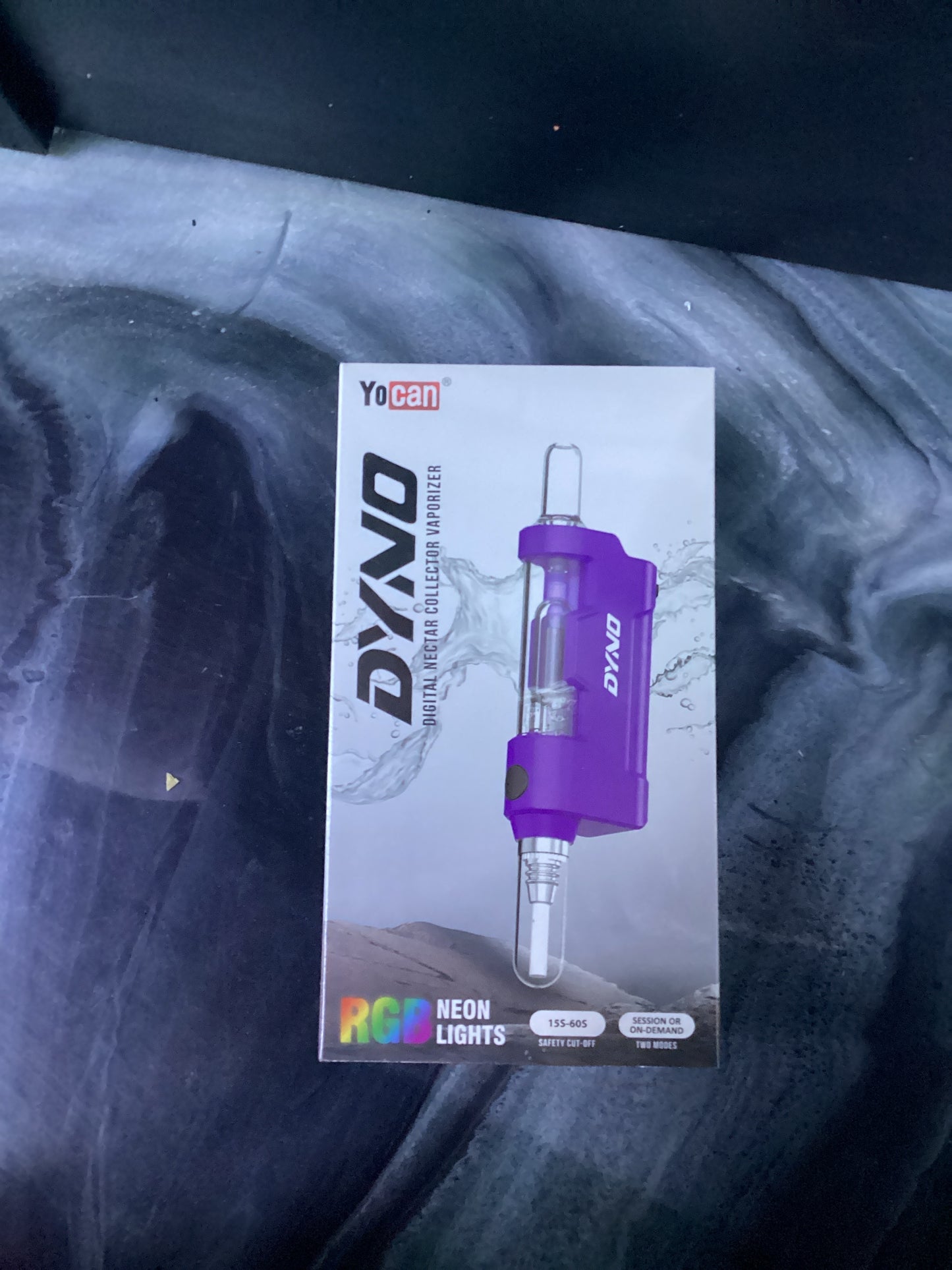 Yocan dyno digital nectar, collector vaporizer with water function perk purple