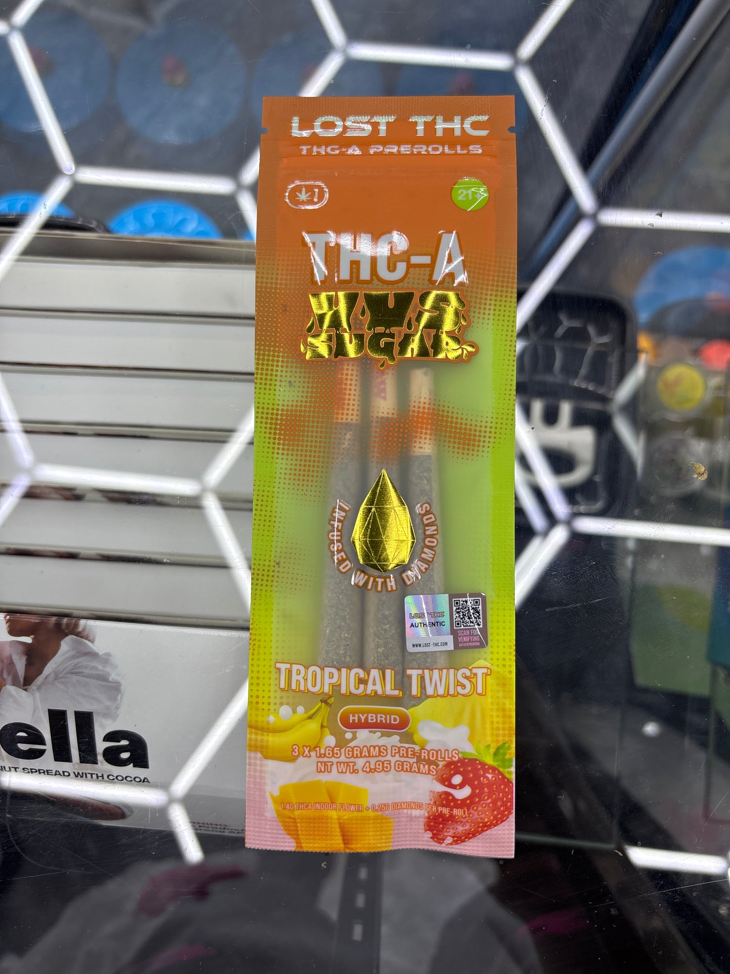 Lost thc-a pre-rolls, vvs sugar tropical twist, hybrid