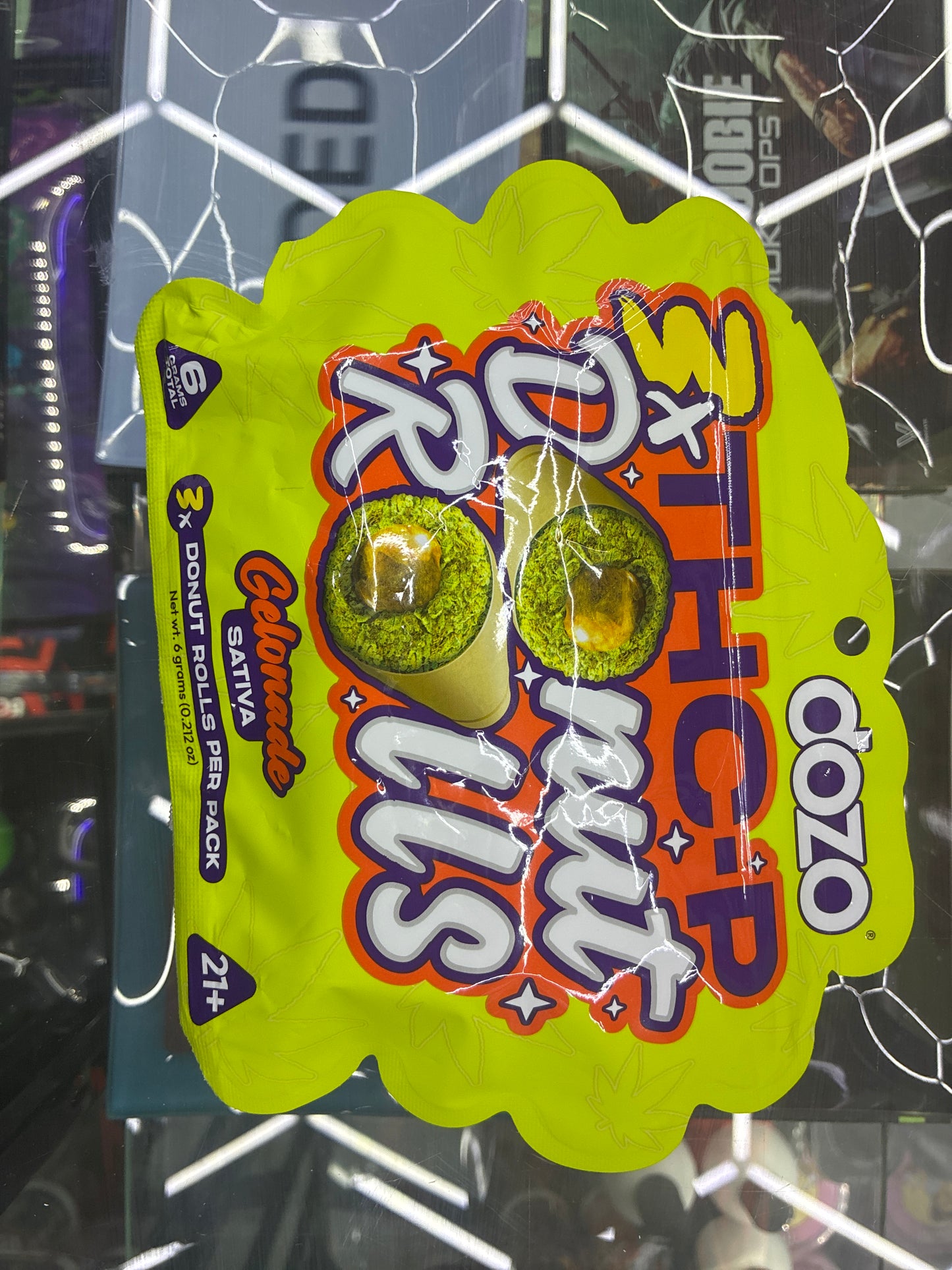 Dozo 3x thcp donut rolls gelonade sativa