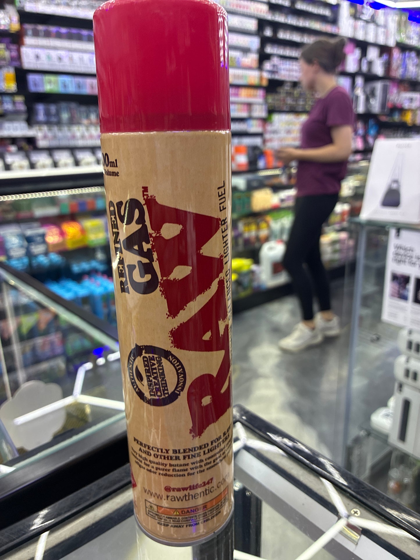 Raw refined 300ml butane lighter fuel