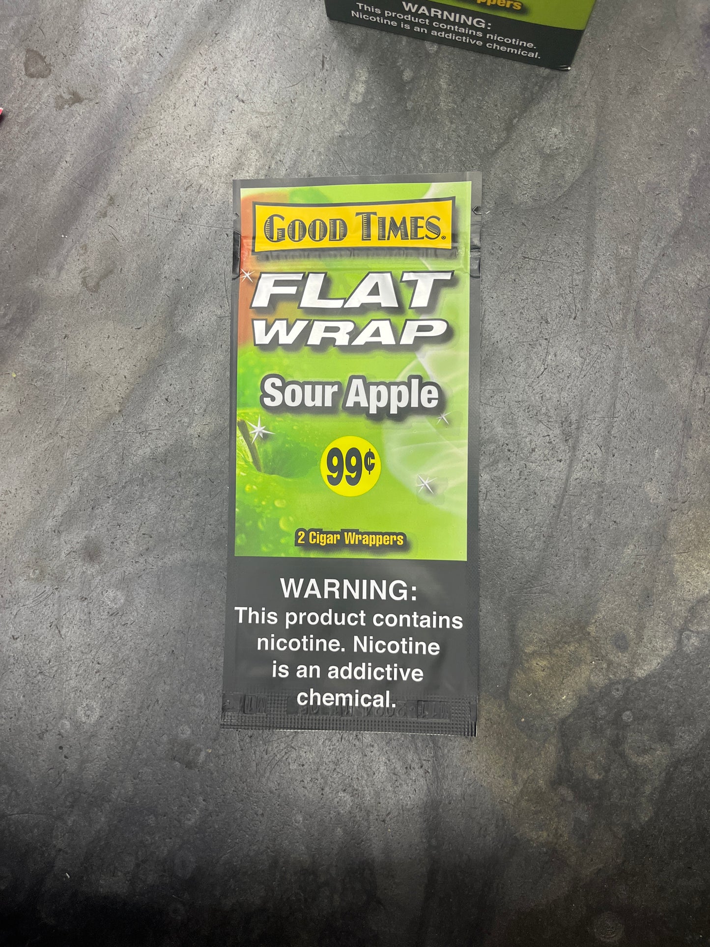 (Good times flat wraps sour apple