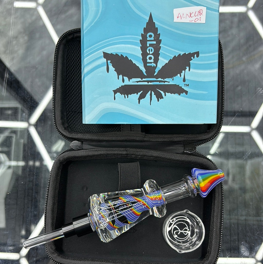 Aleaf liquid nectar collector, dark purple