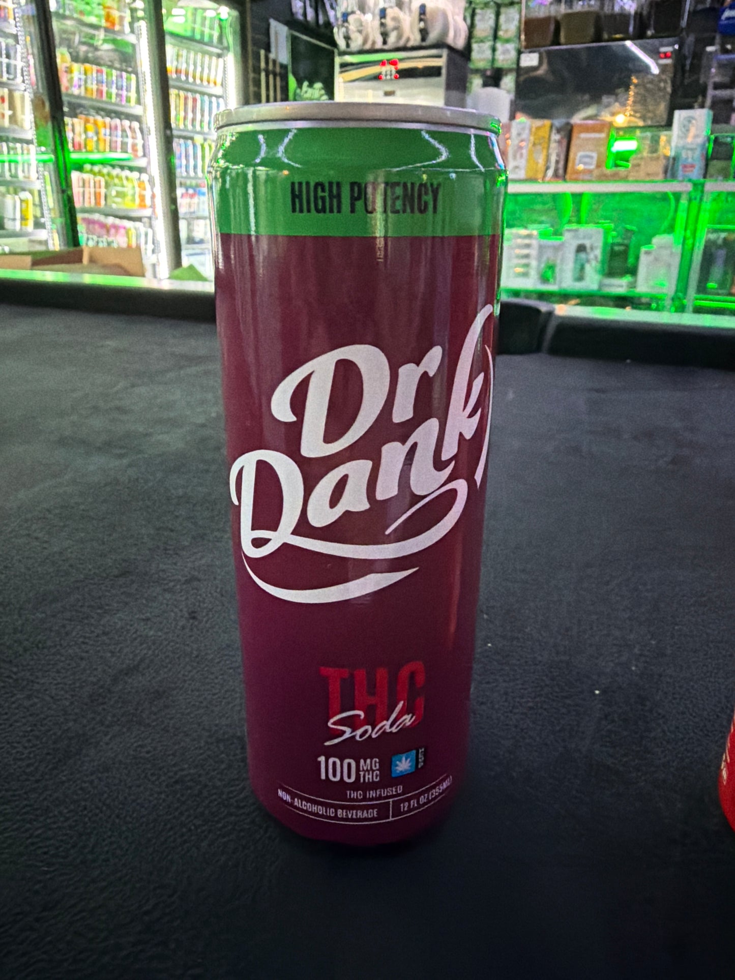 Sticky Green Dr.Dank Thca seltzer 100mg