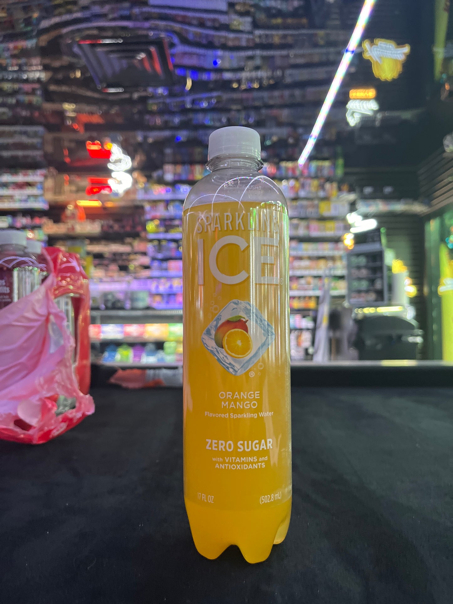 Sparkling ice 17floz orange mango