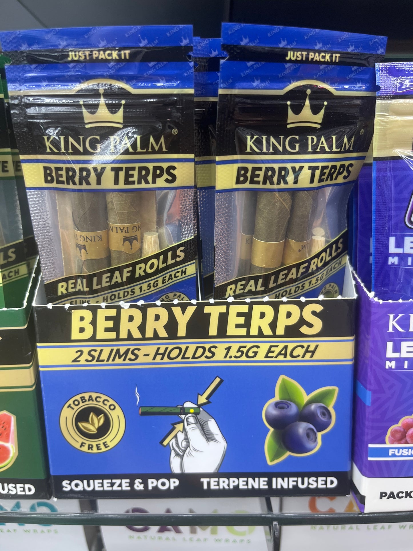 King palm berry terps 1.5g each