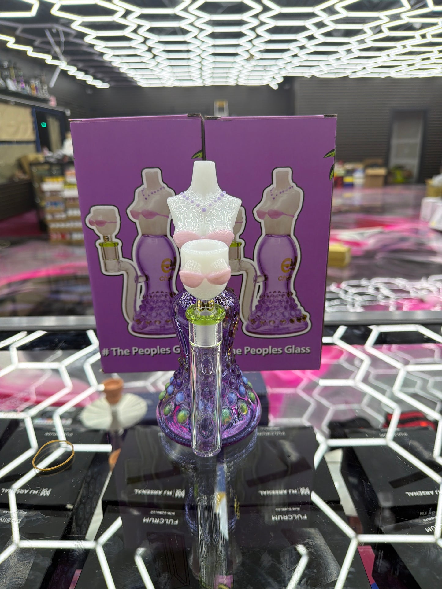 Cheech water pipe che-378 Bikini Bombshell Bong
