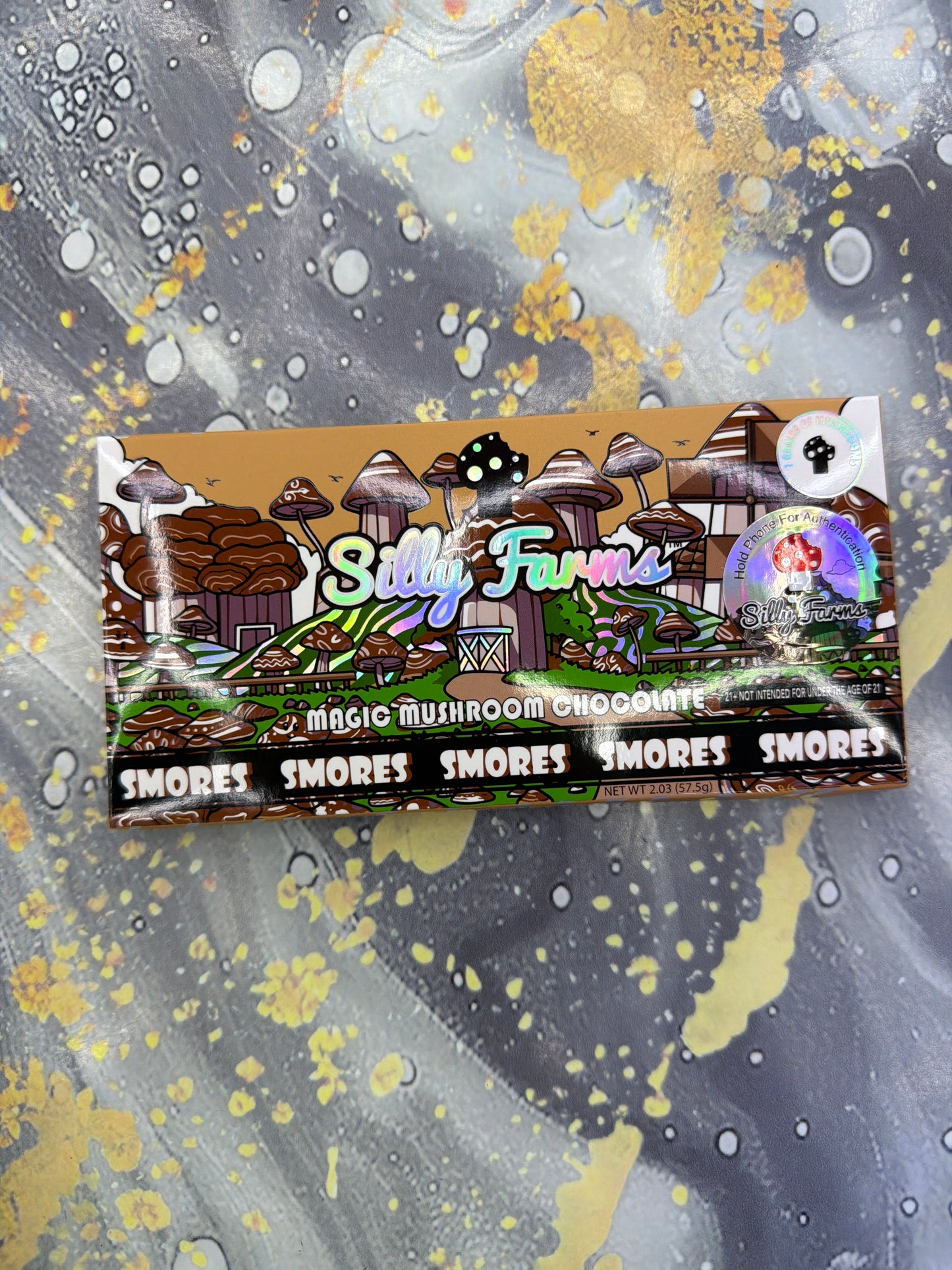 Silly farms magic mushroom S’mores