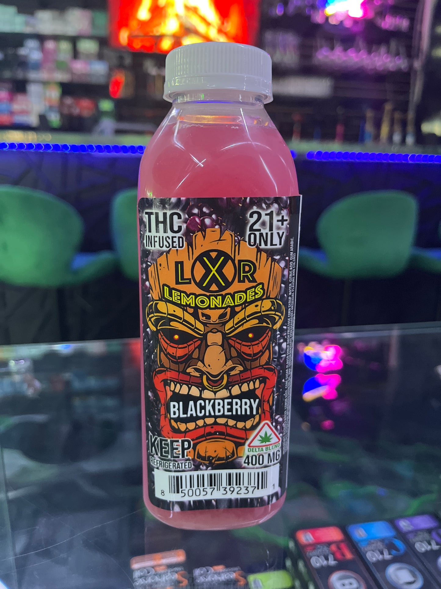 LXR thca infused blackberry lemonade