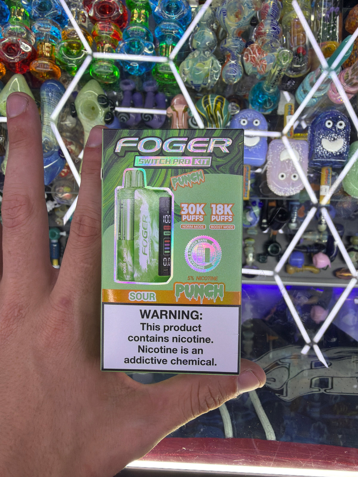 Fogger switch pod kit 30k Sour punch