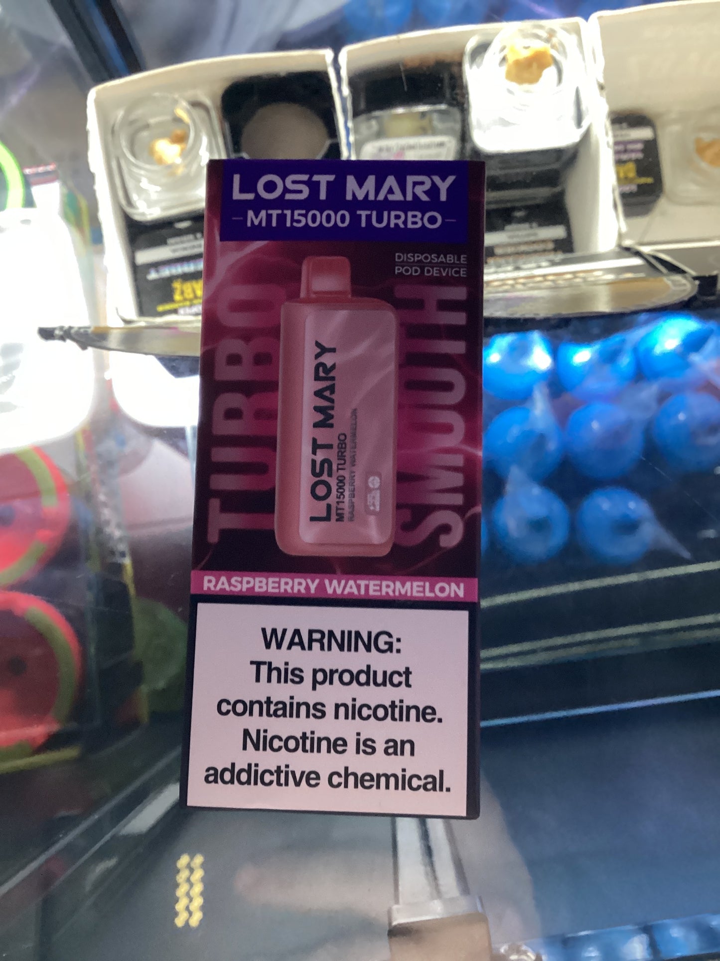Lost Mary raspberry watermelon 15,000 puffs