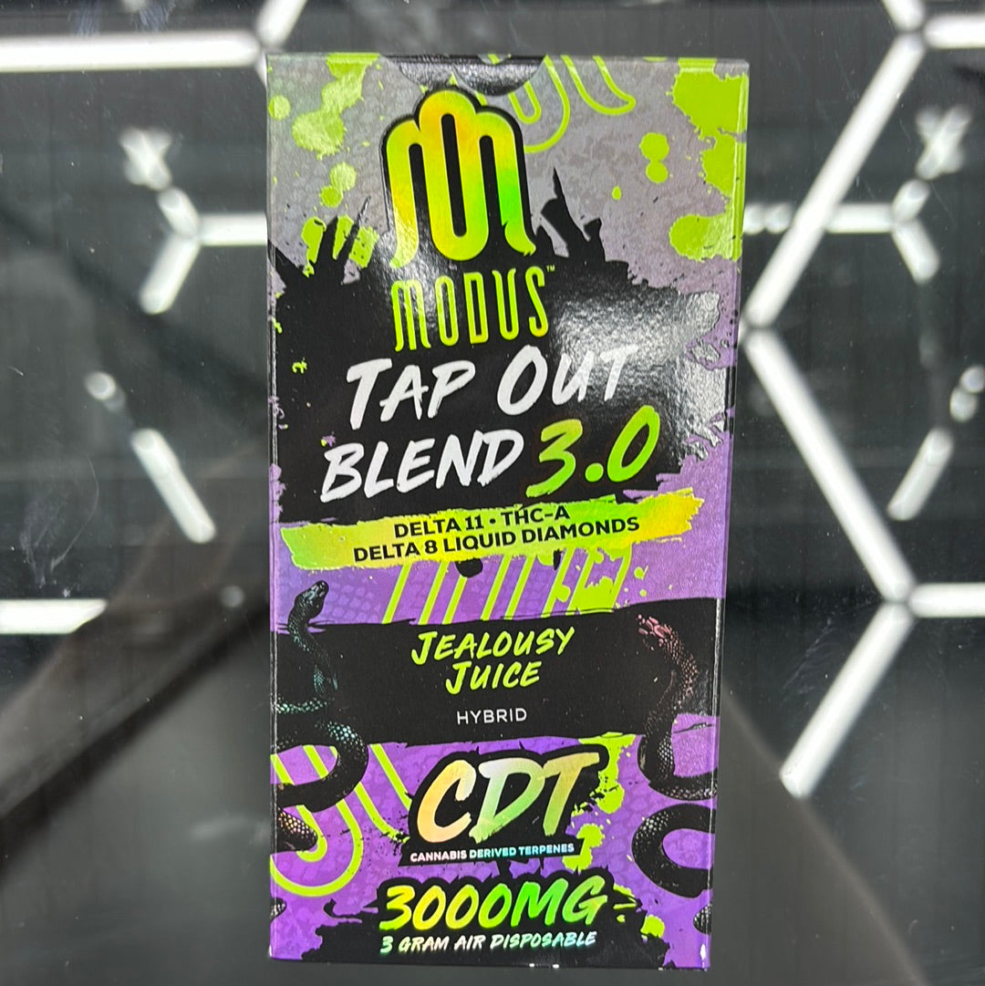 Modus upper cut blend 3.0 jealousy juice hybrid, 3000mg