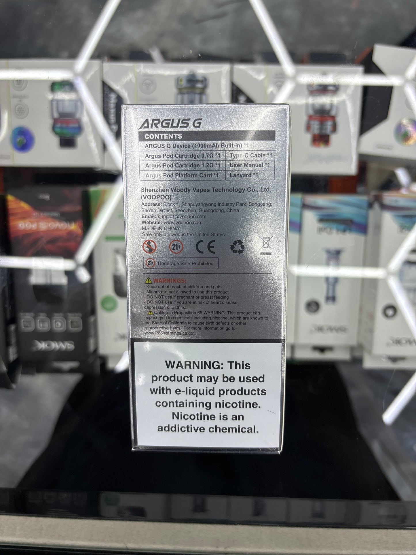 Voopoo Argus g black