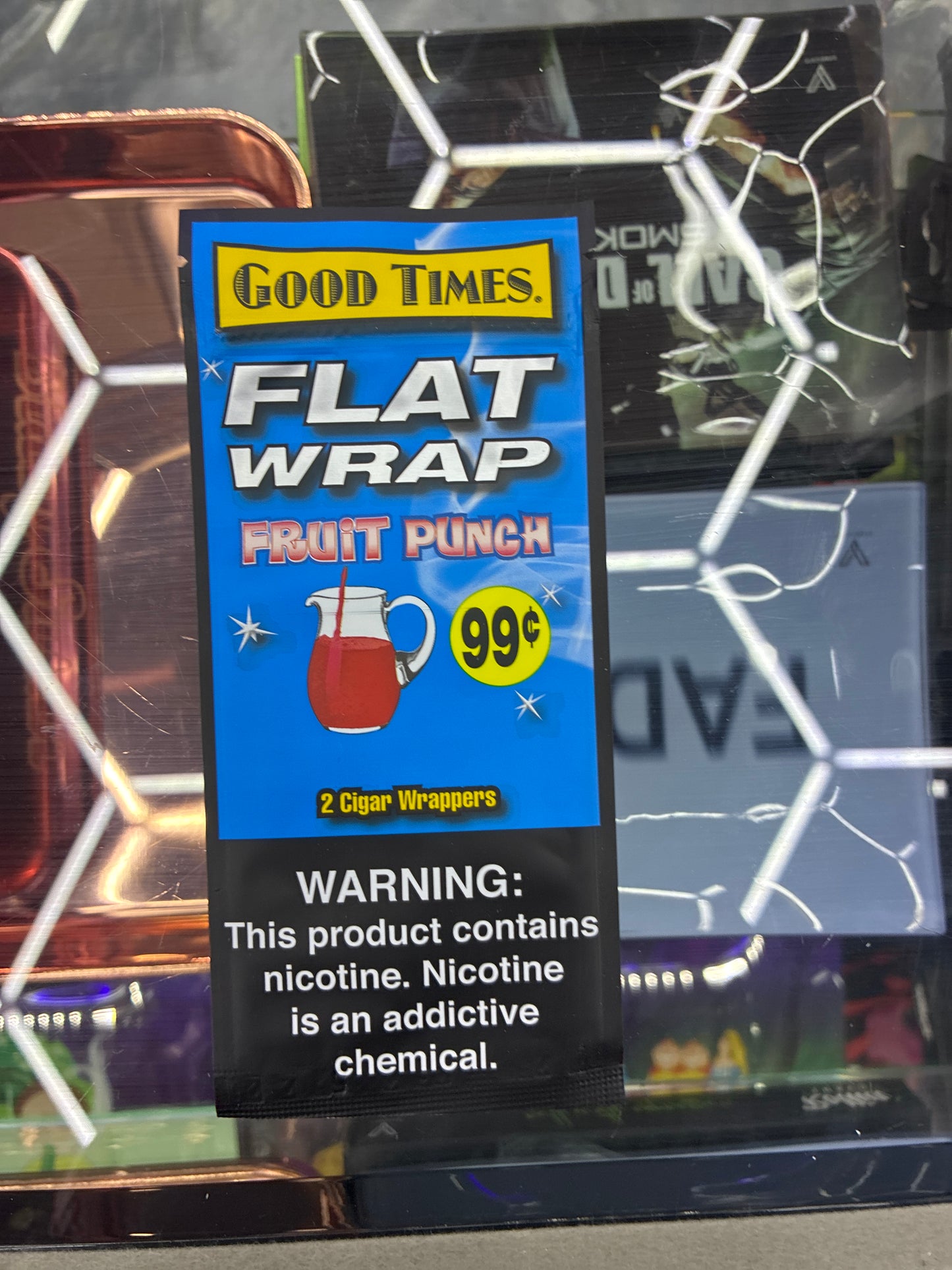 Good times flat wraps fruit punch